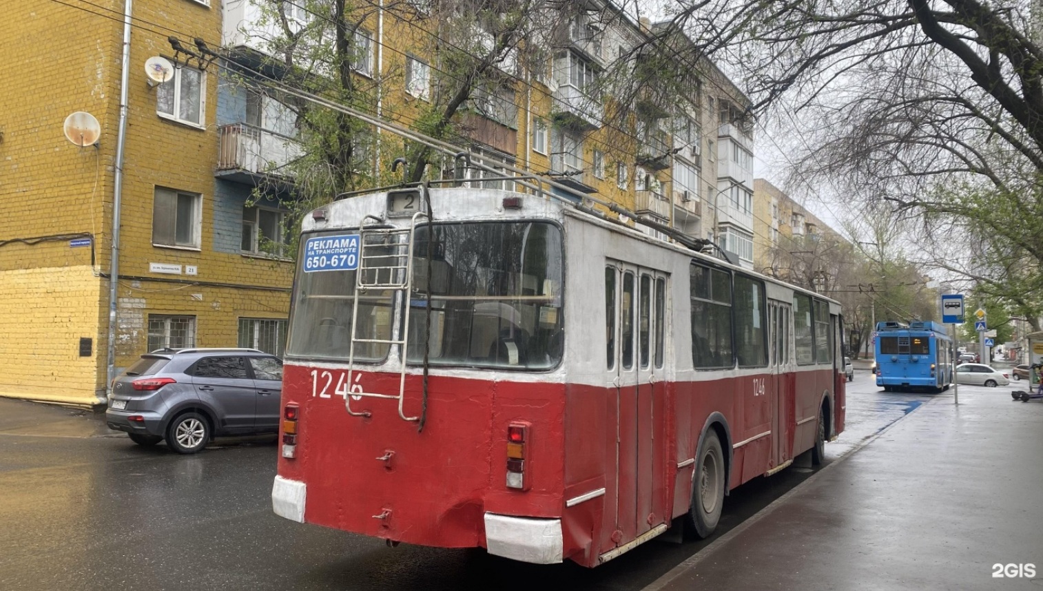 Из-за благоустройства улицы Григорьева в Саратове не ходят троллейбусы